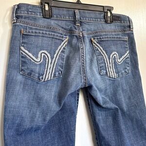 Citizens of Humanity Jerome Dahan Slim Straight Leg Jeans Blue Wash Size 29